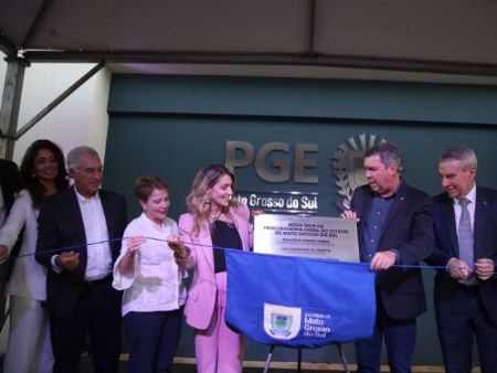 Governo entrega nova sede da Procuradoria-Geral do Estado em Campo Grande Fotos: Álvaro Rezende