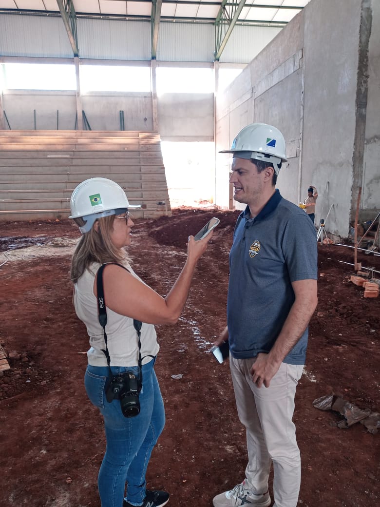 Guilherme Marques representante da CBFS durante entrevista ao portal tudodoms  - Foto Erlei Dias