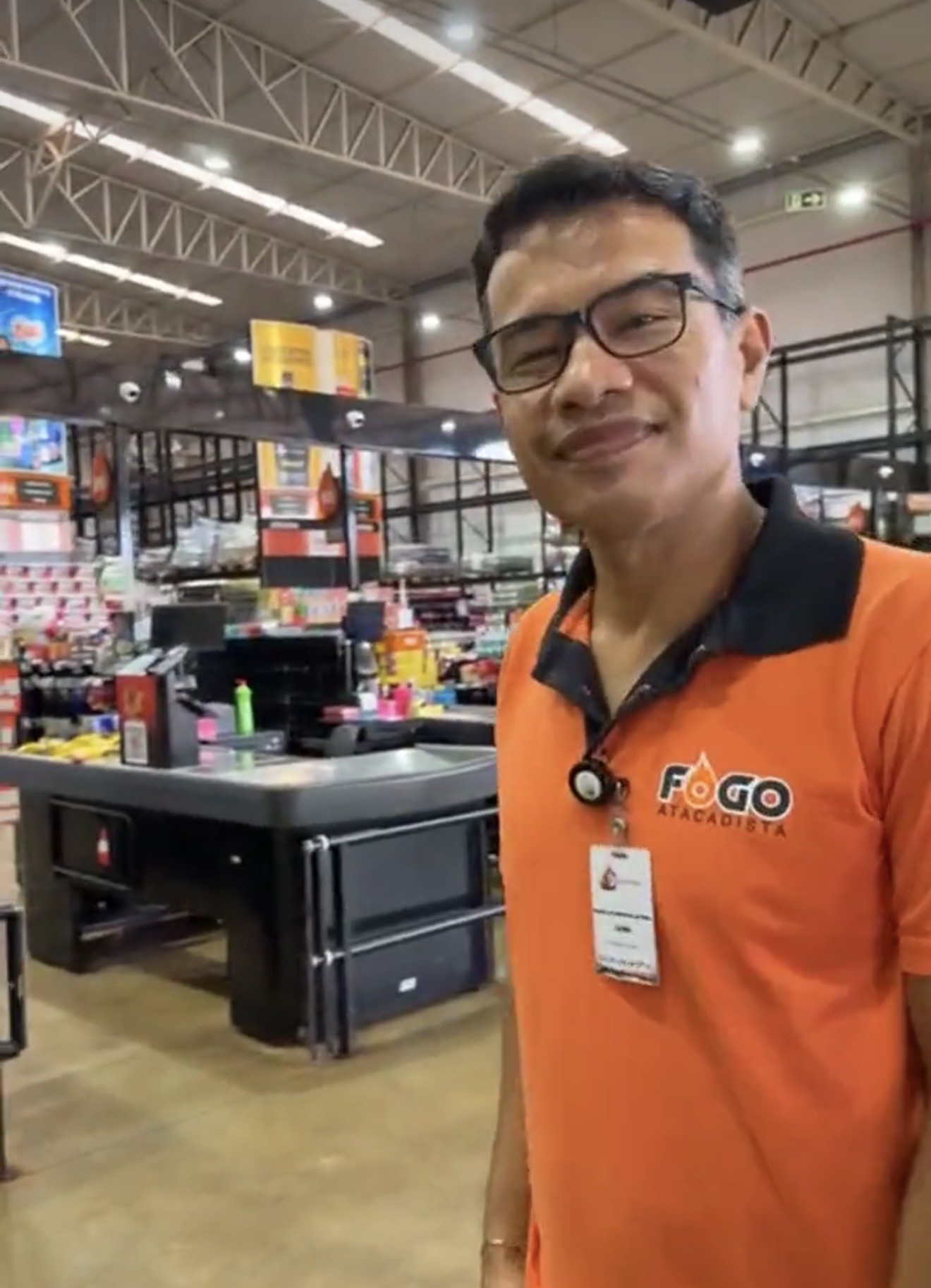 Entrevista ao TudodoMS com Andr&eacute; gerente da unidade Fogo Atacadista em Maracaju