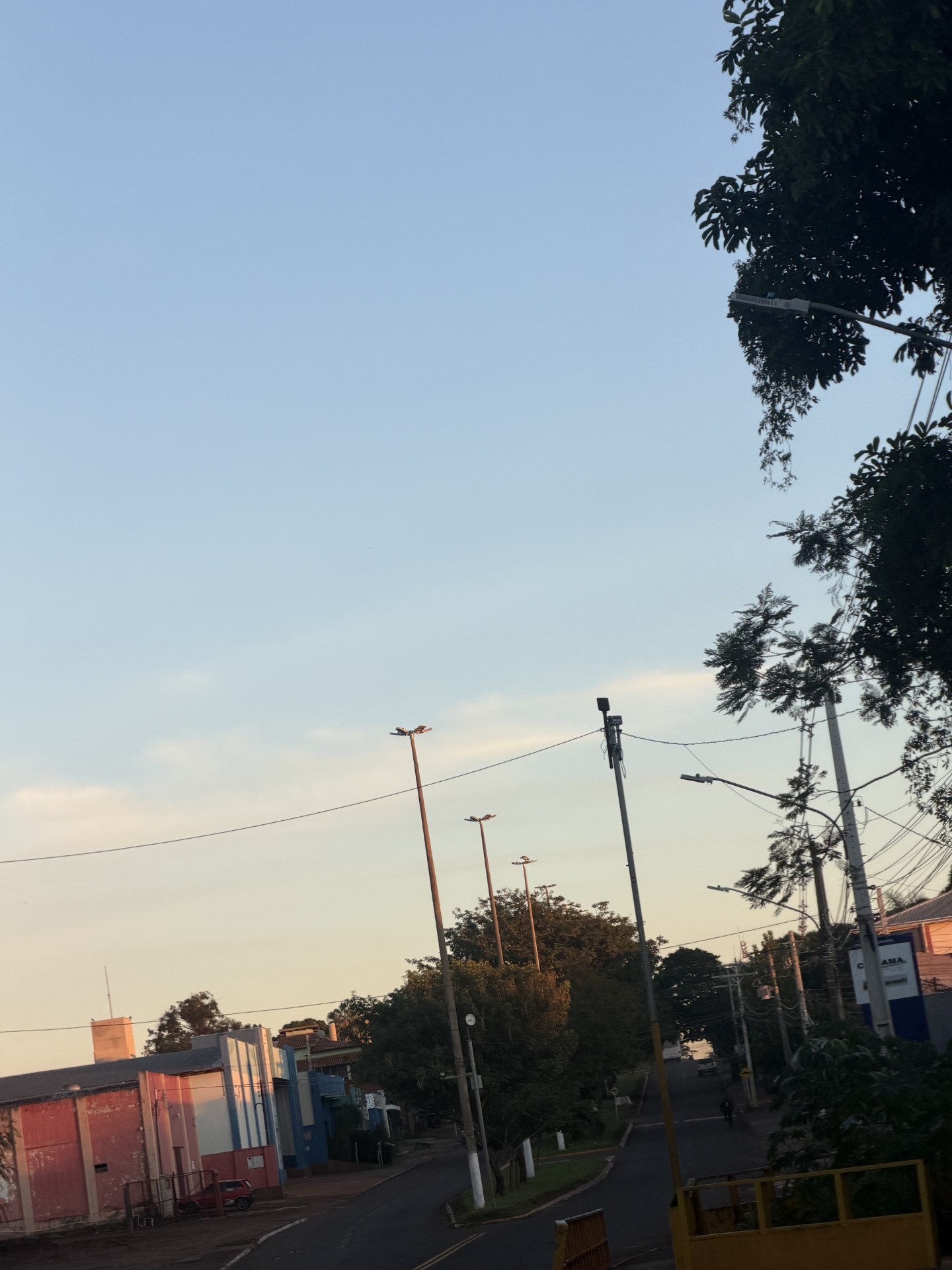Madrugada gelada em Maracaju nesta terça-feira, dia 12. (Hosana de Lourdes)