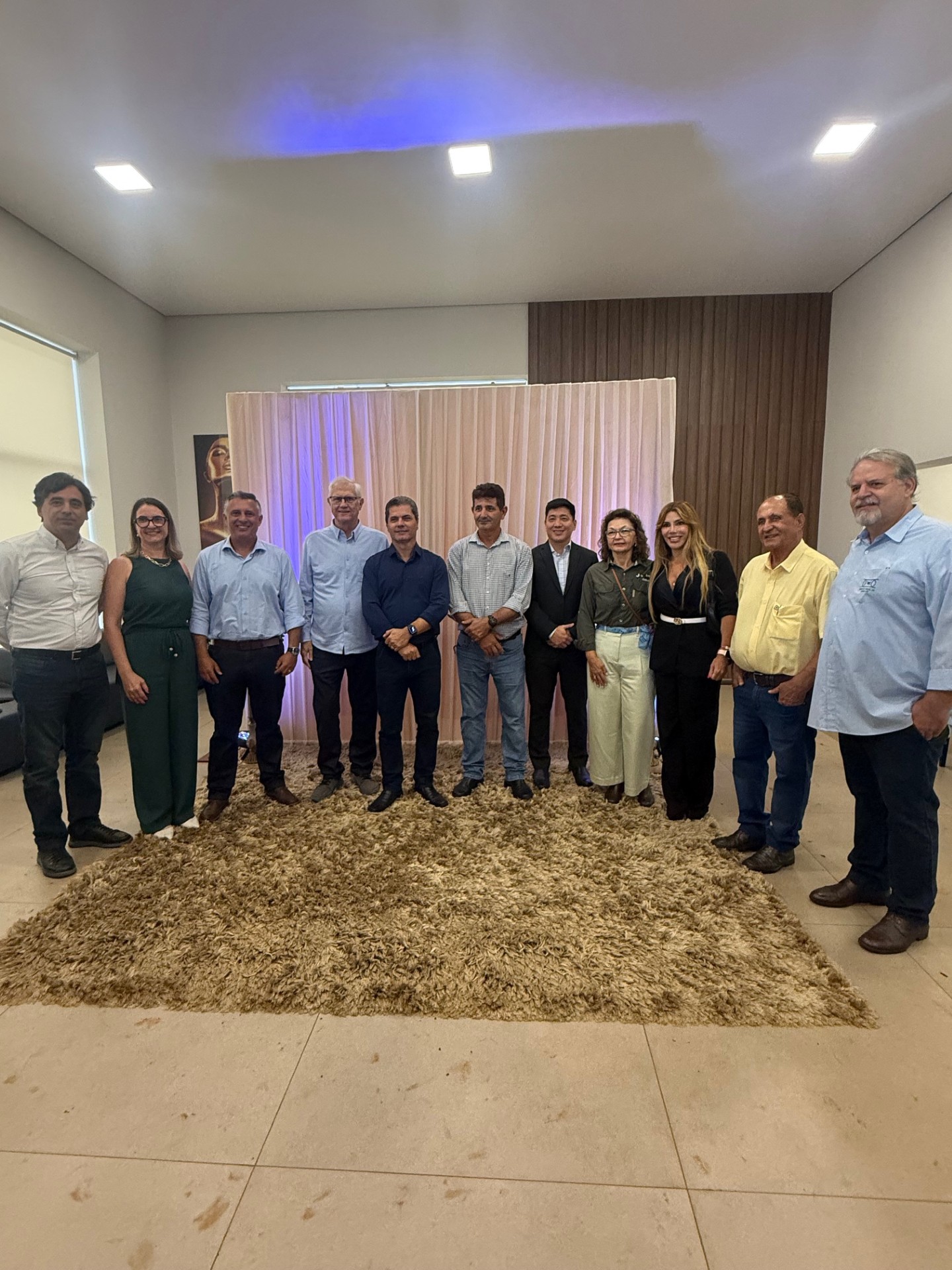 Deputado Z&eacute; Teixeira que cumpriu agenda em Maracaju  (Foto Hosana de Lourdes)