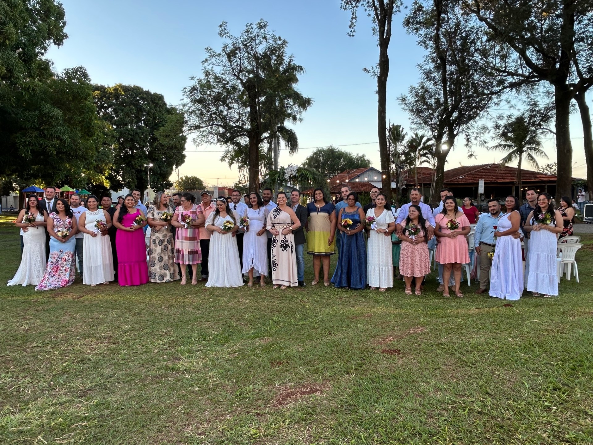 Casamento realizado pela Prefeitura de Maracaju  Foto Hosana de Lourdes