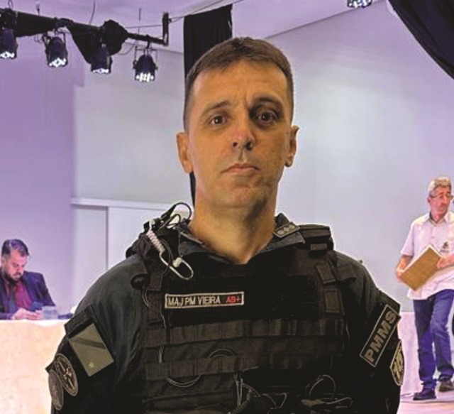 Comandante da PM em Maracaju Cel  Nelson Tolotti     (Foto Assessoria)