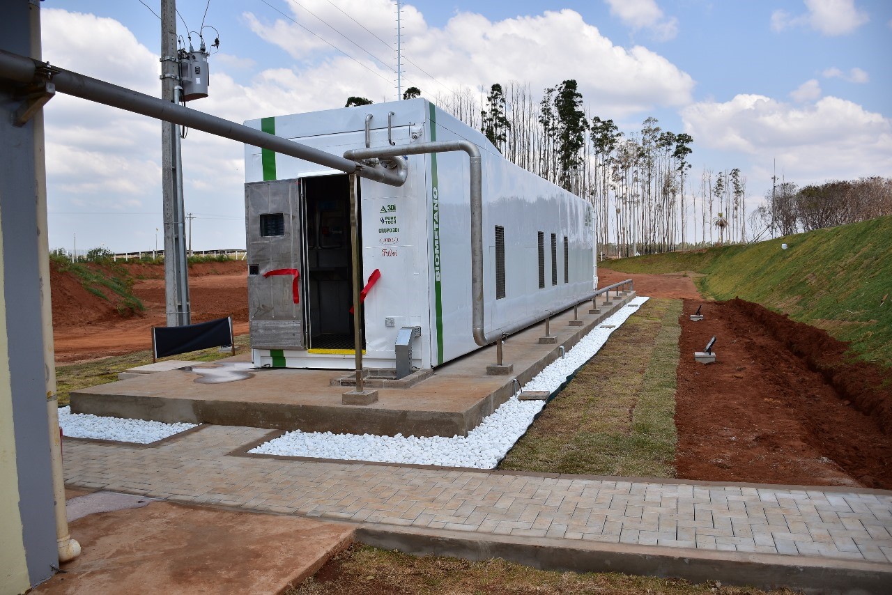 Unidade da JBS em Campo Grande transforma resíduos bovinos em biogás Crédito: (Mairinco de Pauda) Semadesc