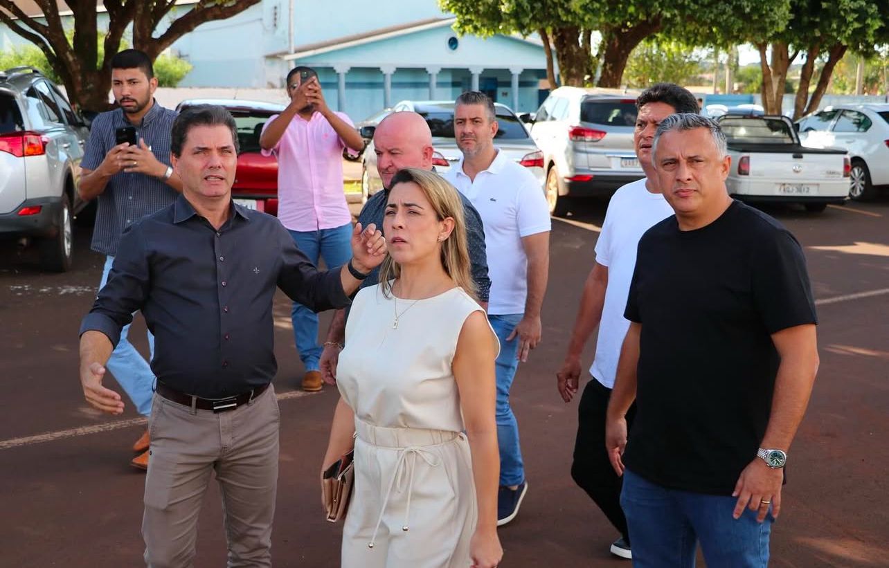 Senadora Soraya em visita a Maracaju  (foto assessoria)