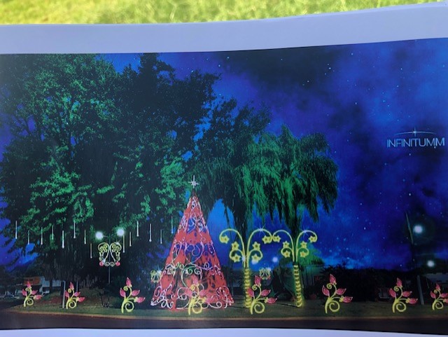 A Rotatória Papagaio vai receber essa decoração - Foto divulgação do projeto