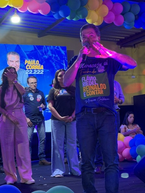 Prefeito Marcos Calderan (Foto Hosana de Lourdes)