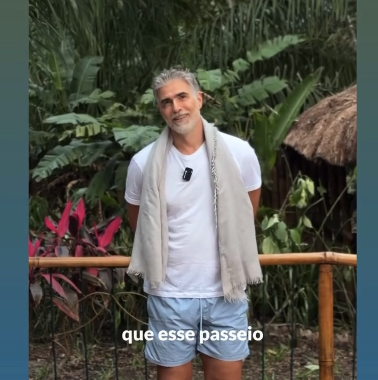 redes sociais do ator  