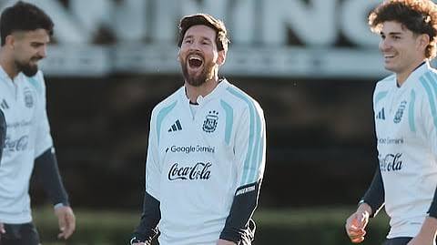 (Foto g1) Messi que se despede hoje da Seleção Argentina