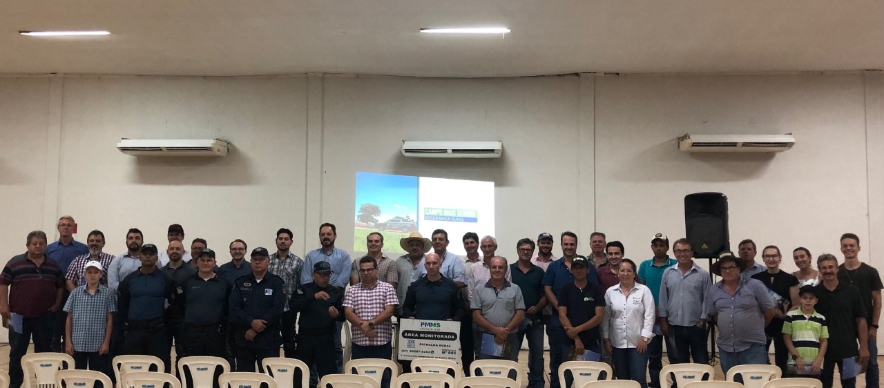 Produtores rurais e a PM de Maracaju