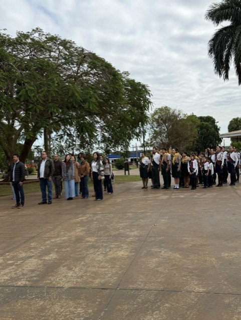 Sete de Setembro na Pra&ccedil;a Central de Maracaju (Foto Hosana de Lourdes)