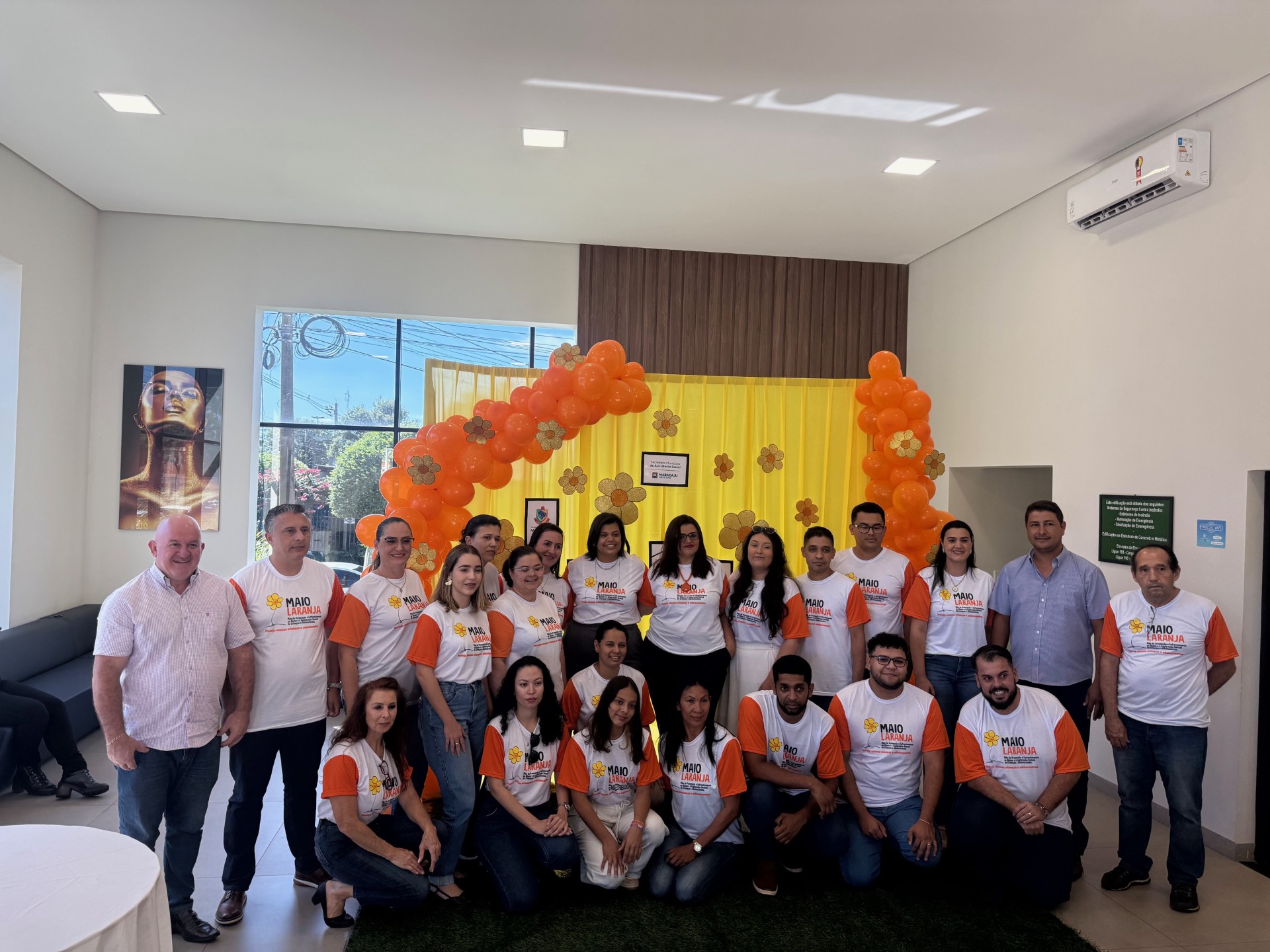 Maio Laranja lançado no Centro Cultural nesta segunda-feira, dia 06. (Foto Hosana de Lourdes)