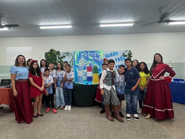 Cultura e raizes Argentina tamb´rem estão na Mostra Cultural (Foto Hosana de Lourdes)