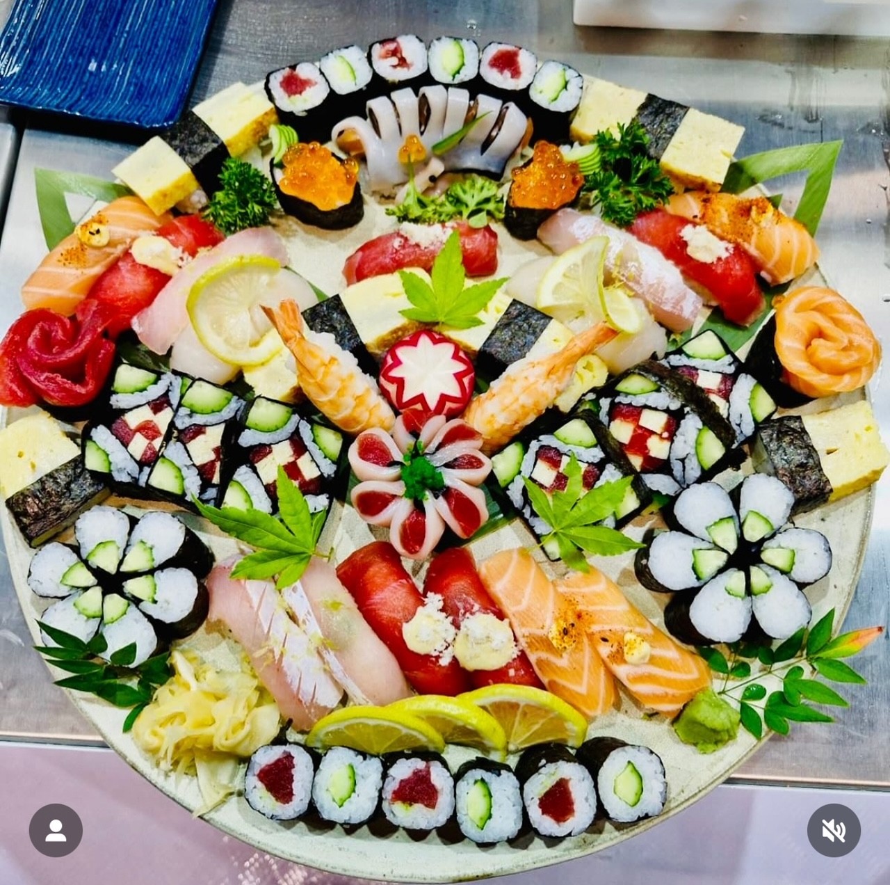 prato de William Utida para final do Campeonato Brasileiro de Sushi (Divulgação)