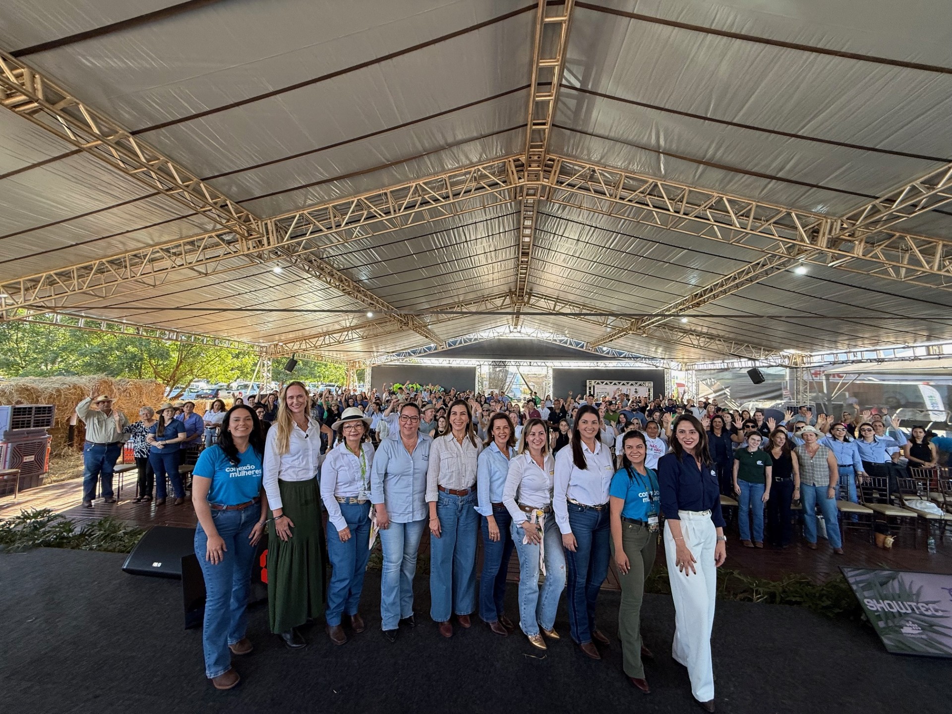 Mulheres no agro painel Showtec 2025 (Foto Hosana de Lourdes)