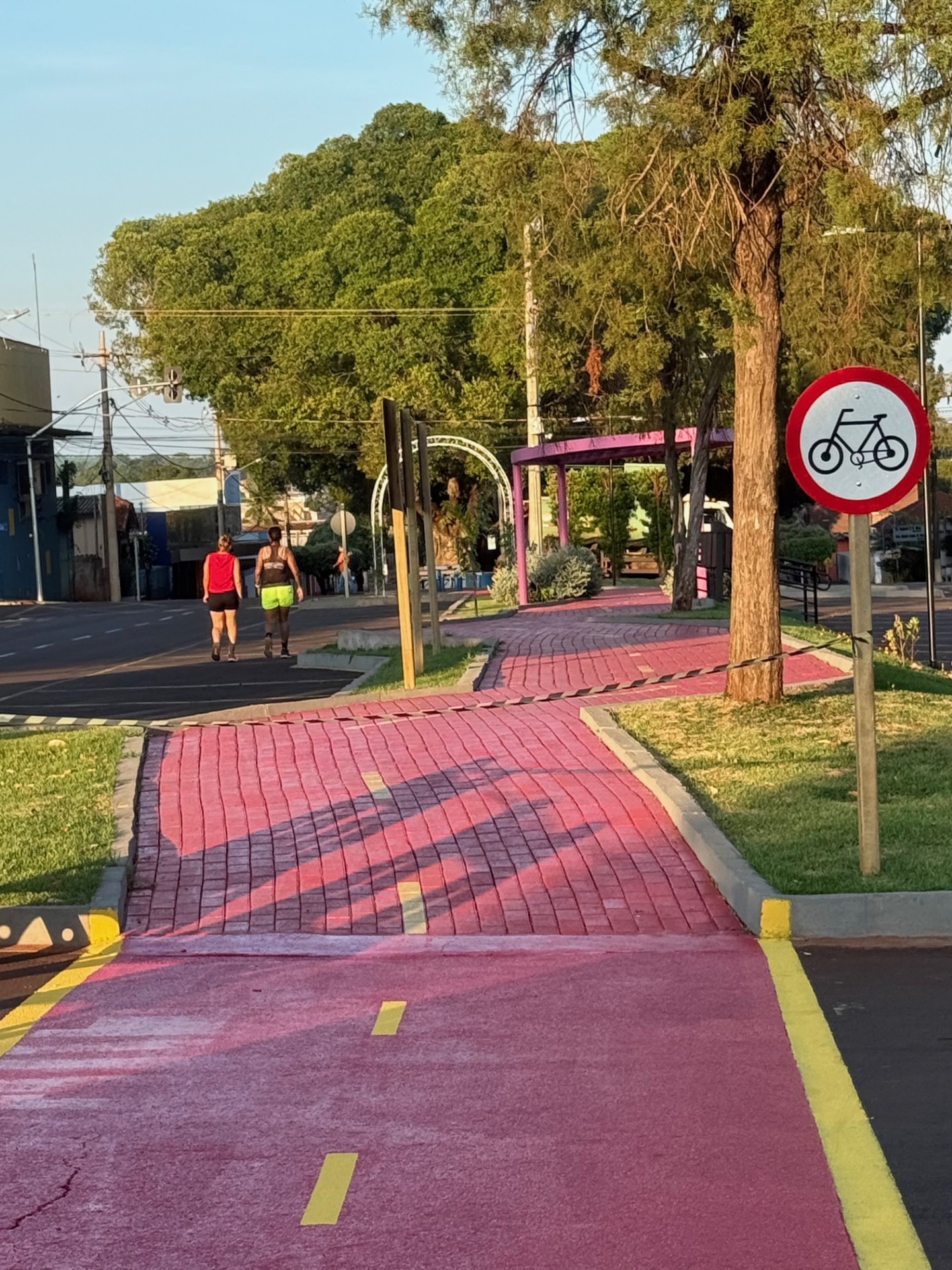 Obra entregue recentemente   em Maracaju (Foto Hosana de Lourdes)