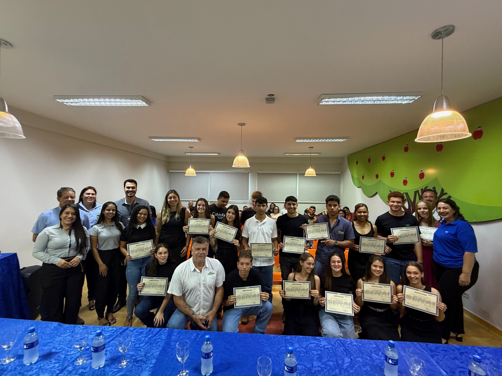 Turma de Jovens aprendizes unidade Sesi Maracaju (Hosana de Lourdes)