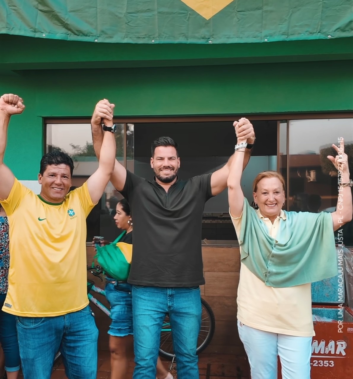 Comite da coligação do PL  (foto redes sociais) 