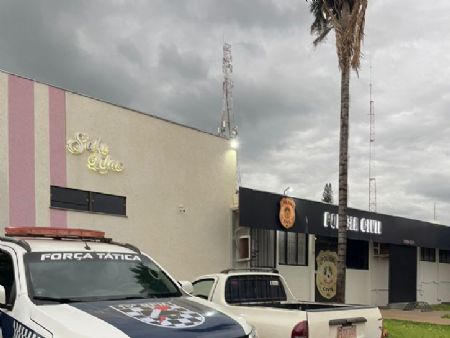 O veículo foi encaminhado a Policia Civil do município