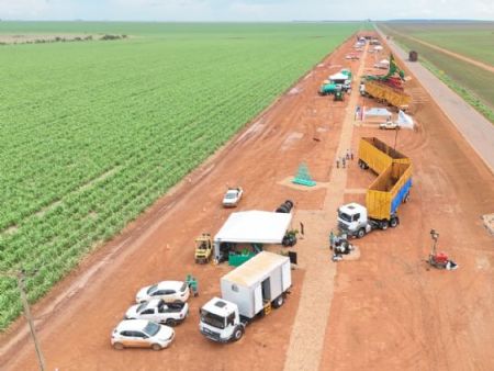 Feira de Tecnologia Agrícola apresentou drone automatizado utilizado nas atividades agrícolas