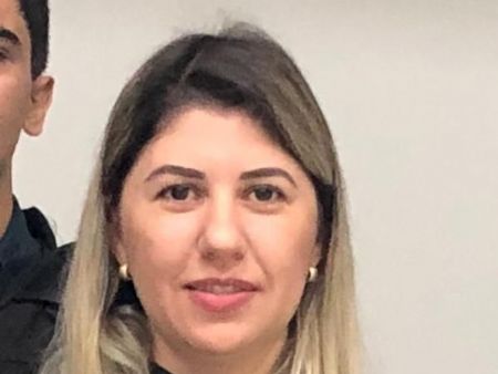 a delegada Gláucia Fernanda Valério, da Polícia Civil de Mato Grosso do Sul durante entrevista