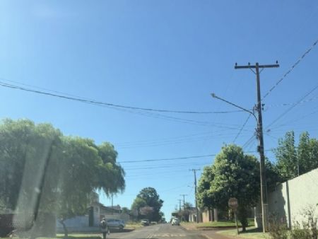 Sol parece forte em Maracaju