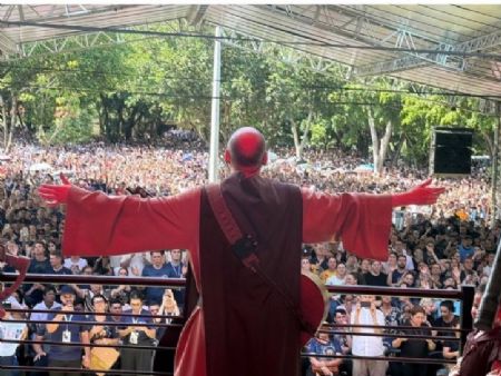 Frei Gilson no Santuário