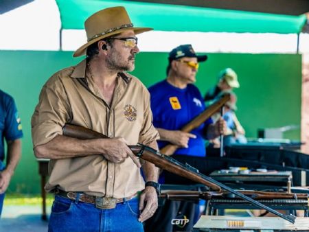 Sul-Americano de Tiro encerra em Goiás com sul-mato-grossense Daniel Martins da Silva conquistando cinco pódios