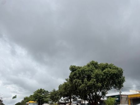 Chuva também chega a Sidrolandia