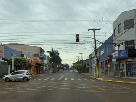 manhã gelada em Maracaju