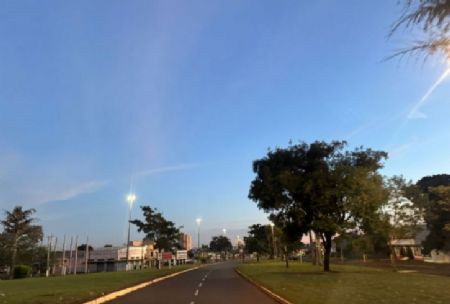 Céu de Maracaju. (Foto: Tudo do MS)