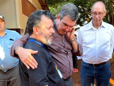 Bernardo e Riedel durante conversa em evento na Nova Itamarati