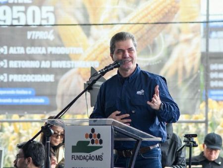 Prefeito Marcos Calderan destaca importância da união e da pesquisa durante abertura da 29ª Showtec em Maracaju