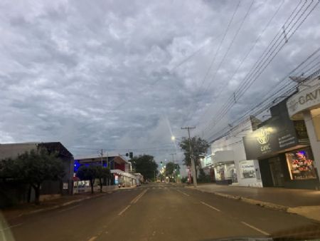 Cidade de Maracaju amanheceu gelada nesta quarta-feira