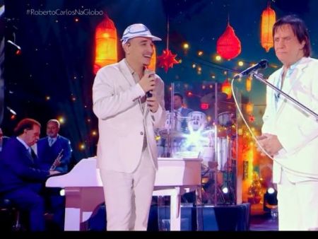 João Gomes no Especial de Natal de Roberto Carlos
