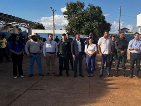Apresentação dos novos Soldados em Nova Alvorada do Sul