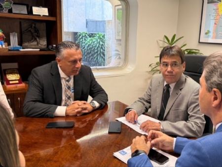 Prefeito Marcos Calderan e vereador Rener Barbosa buscam apoio em Brasília para revitalizar Estação Ferroviária Velha e o Poeirinha