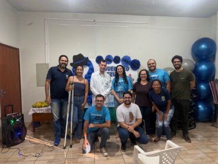 Equipe que participou do evento Homens para Homens