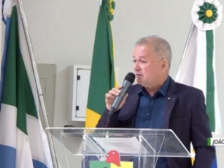 Vereador Joãozinho Rocha na Tribuna hoje