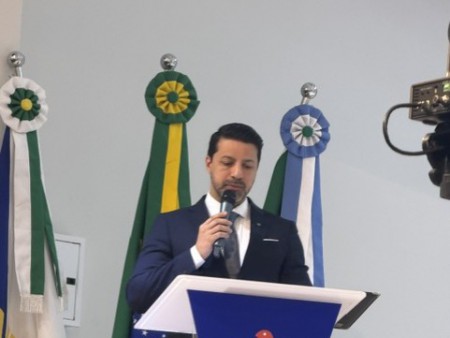 Vereador Bruno Barros do PL Maracaju
