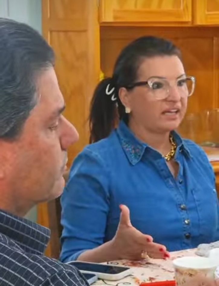Primeira dama Meire Calderan que defende a causa e a proteção as mulheres