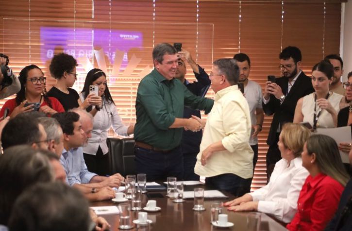 Governador recebeu a comitiva de Ribas do Rio Pardo