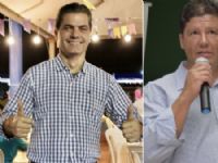 Prefeito Marcos Calderan candidado reeleição e vereador Luciano França o segundo colocado nas pesquisas