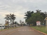 Manhã de quinta feira em Maracaju dia começa nublado