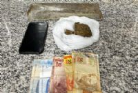 Maconha apreendida pela polícia. (Foto: Divulgação)