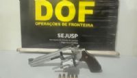 Arma apreendida pelo DOF. (Foto: Divulgação)