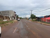 Céu encoberto e garoa região central de Maracaju