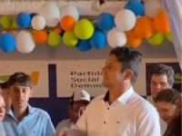 Celso Abrantes do PSD foi eleito neste domingo prefeito de Bandeirantes