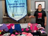 Primeira dama Meire Calderan comanda a campanha organizada no Fundo de Apoio a Comunidade