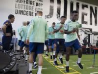 Jogadores da Seleção Brasileira durante treinamento no CT da Juventus, na Itália, em preparação para a Copa do Mundo Lucas Figueiredo/CBF